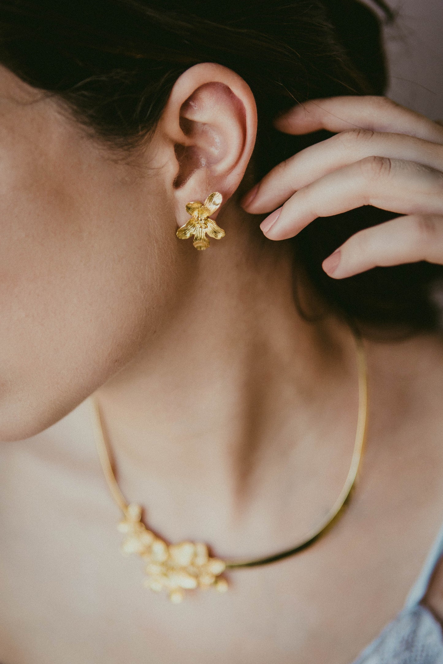 Pendientes Flores