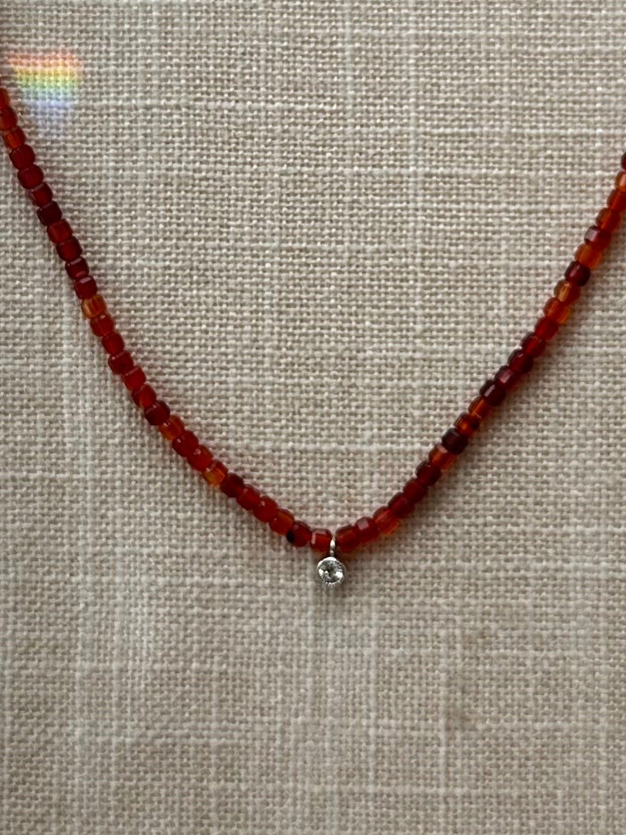 Collar Mini Carneolas