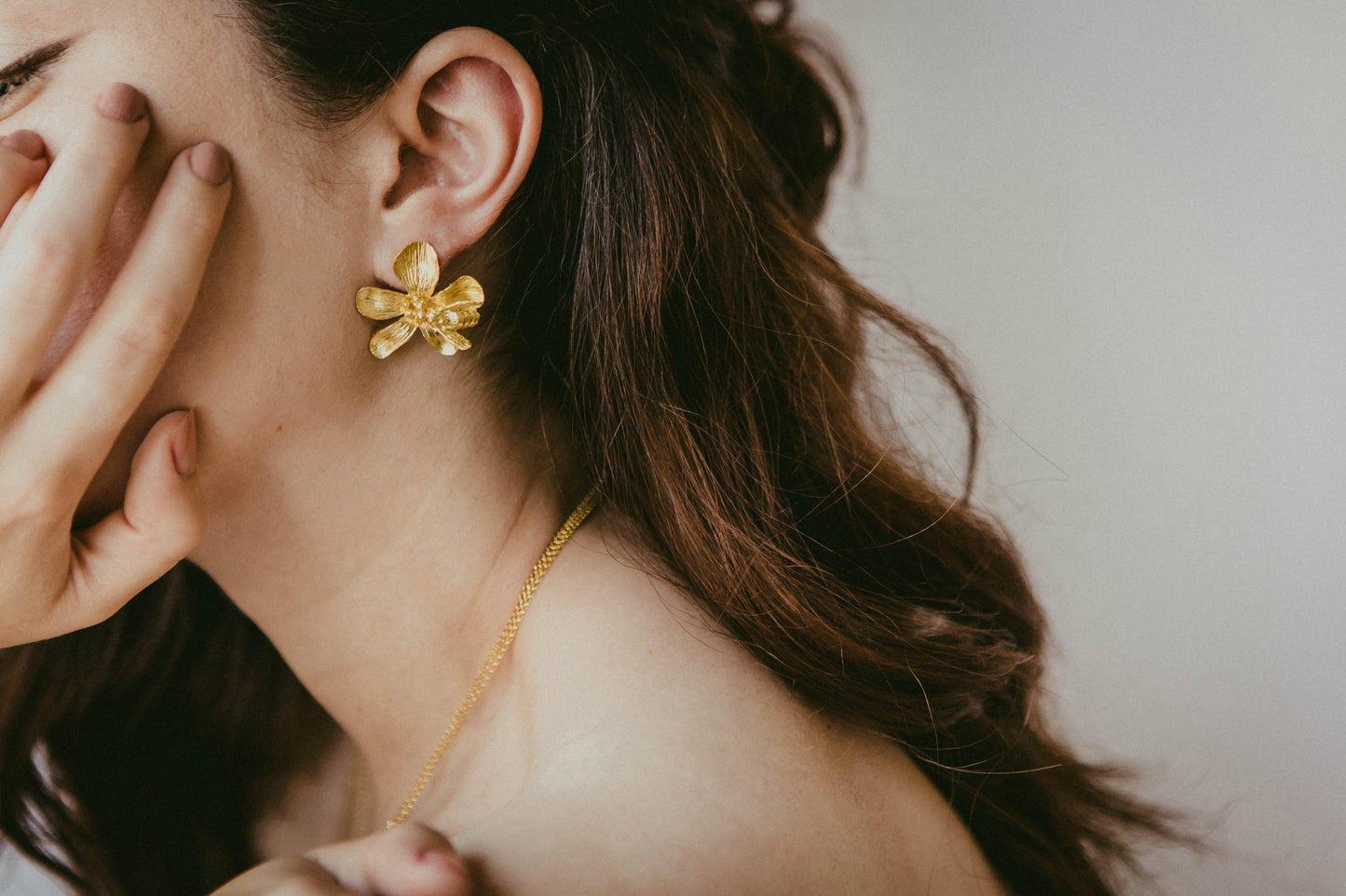 Pendientes Flores y Abejas