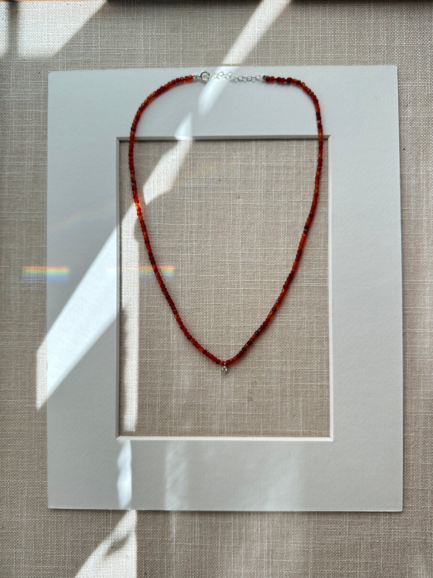 Collar Mini Carneolas