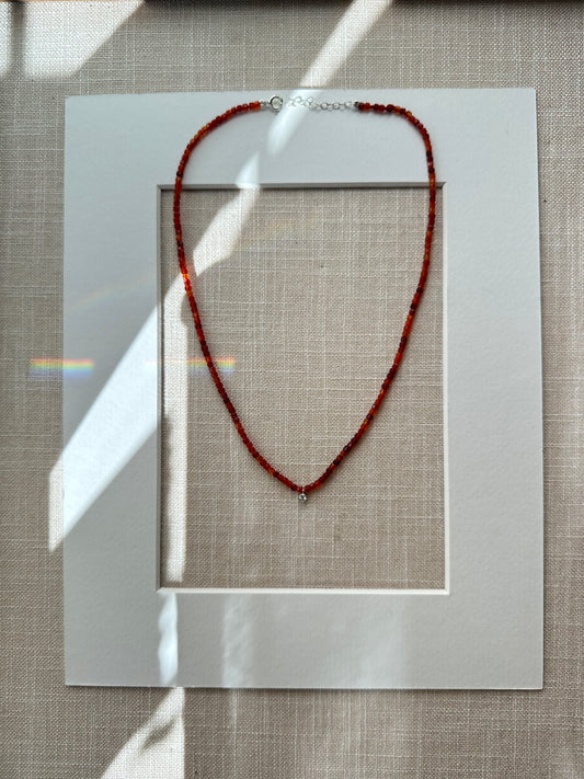 Collar Mini Carneolas