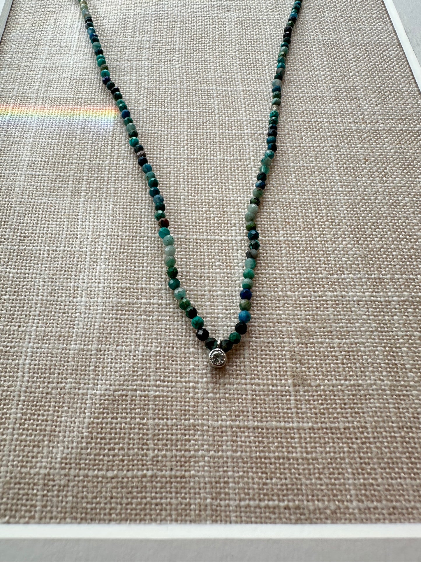 Collar Mini Turquesas