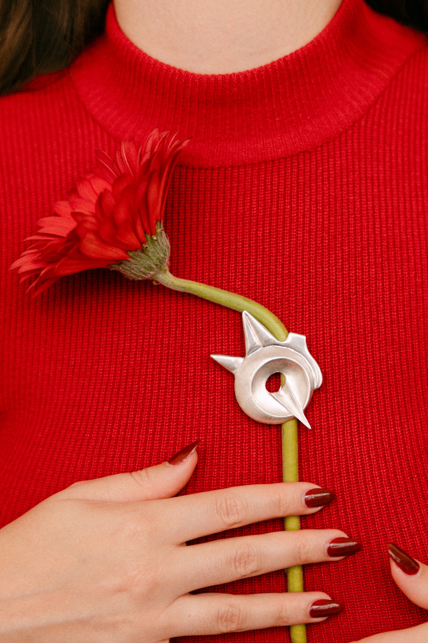 Broche Onírica Círculo Pico