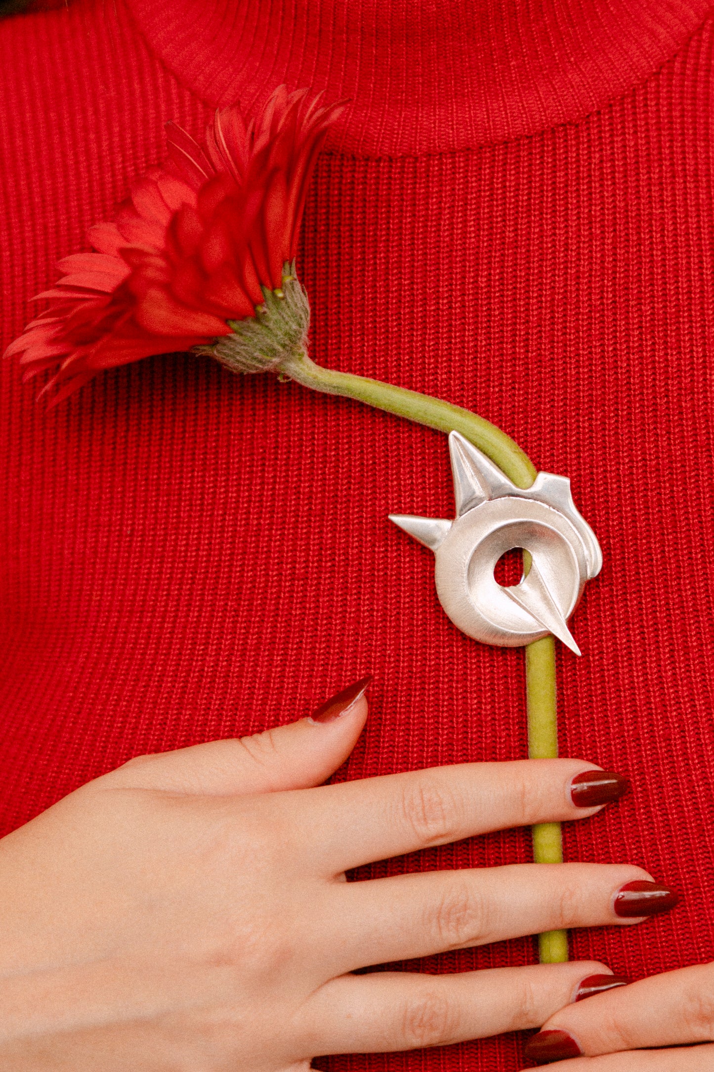 Broche Onírica Círculo Pico