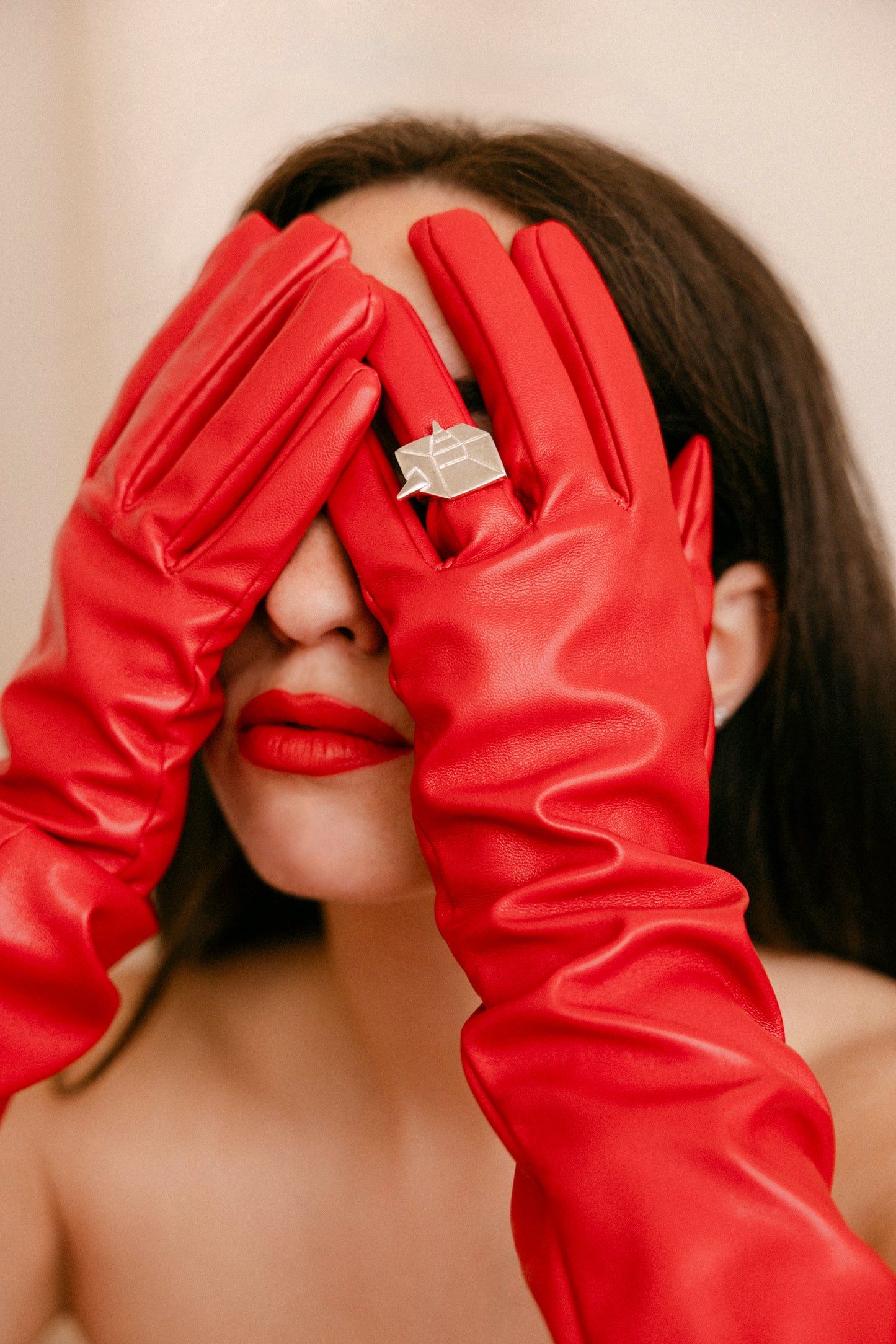 Anillo Onírica Cabeza Cuadrada