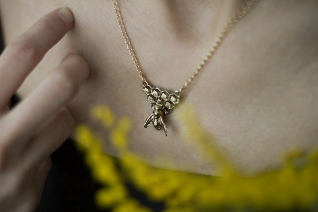Colgante Panal Abeja