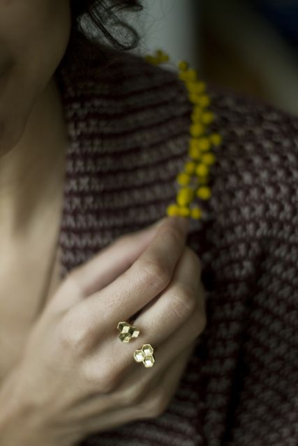 Anillo Panal Pequeño