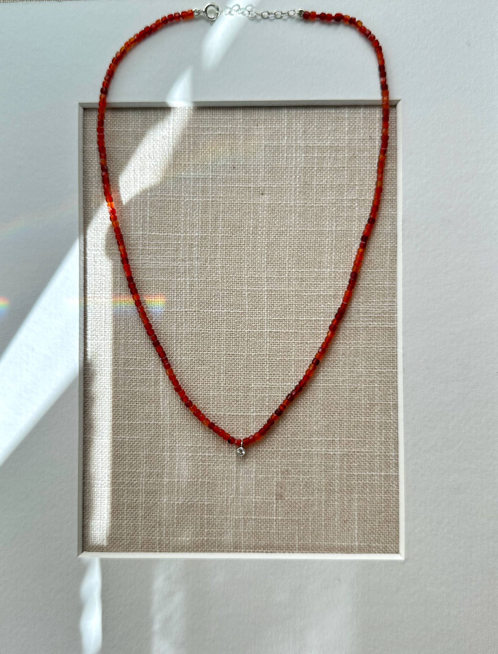 Collar Mini Carneolas