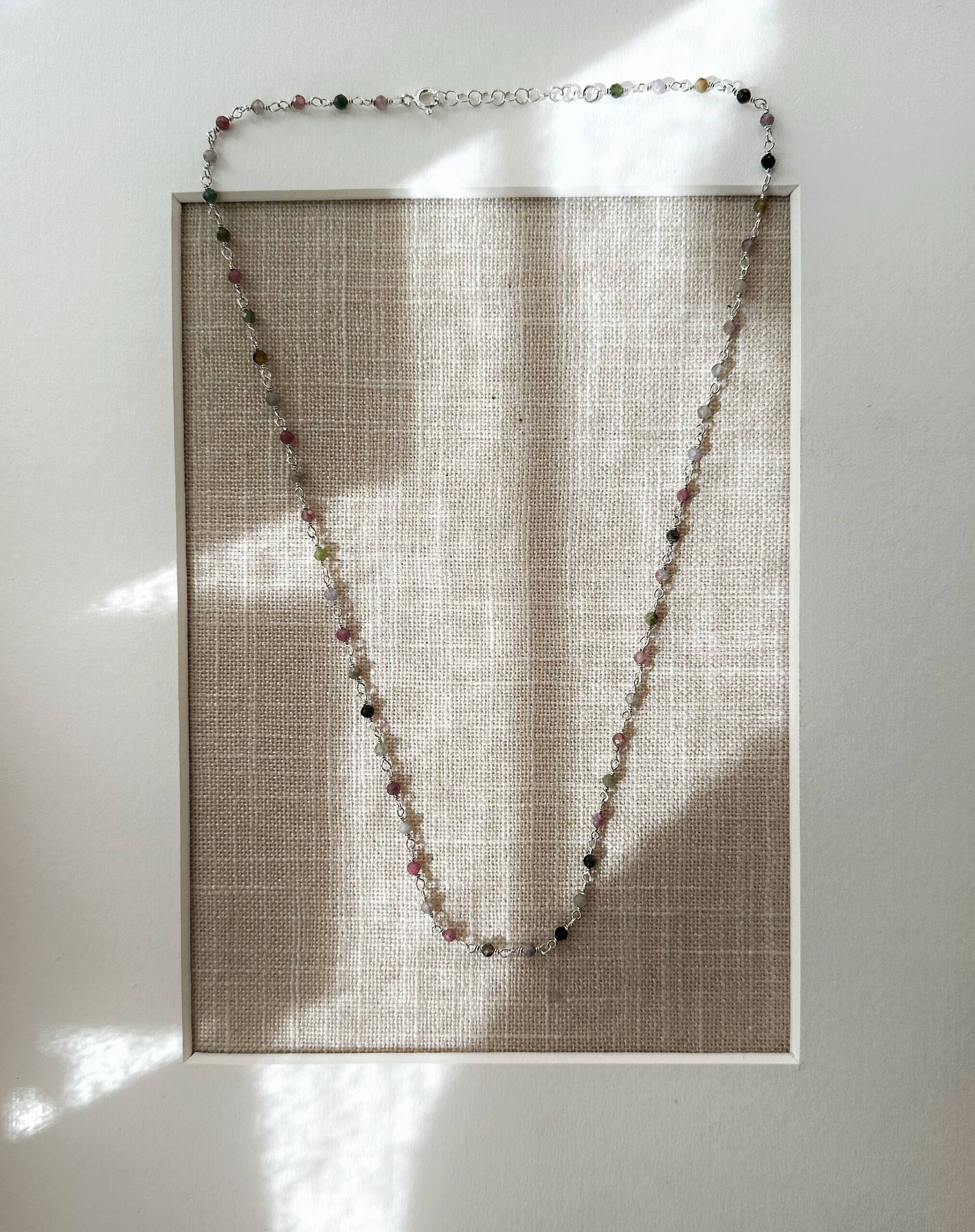 Cadena Mini Turmalinas